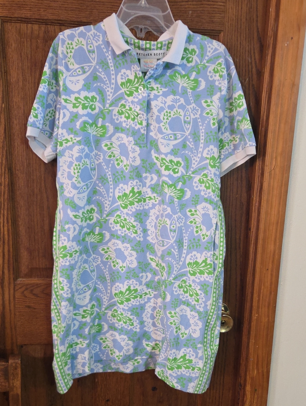 NWOT Gretchen Scott Polo Dress Lg
